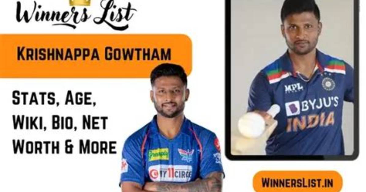 Gowtham Krishnappa Height, Weight, Net Worth, Age, Birthday, Wikipedia, Who, Nationality, Biography