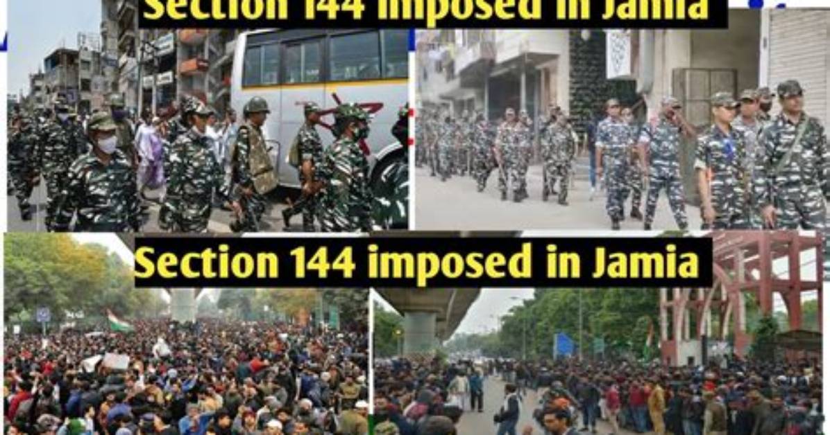 Imposition of Section 144 in Jamia Nagar Not Related to Action Against Pfi: Delhi Police