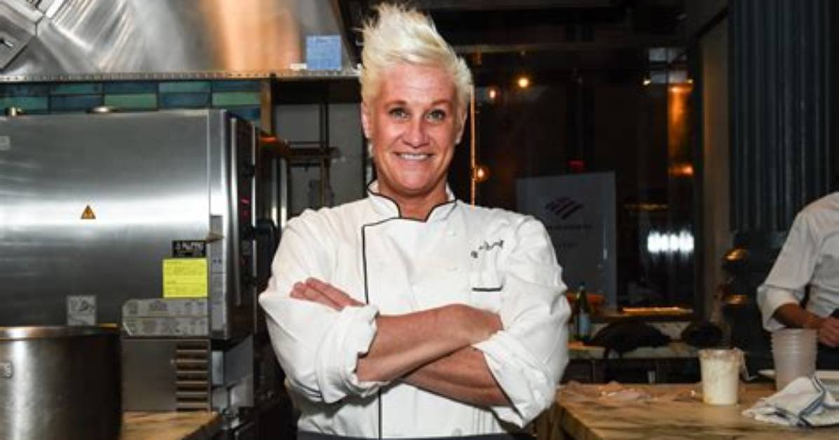 Is Anne Burrell an Iron Chef?