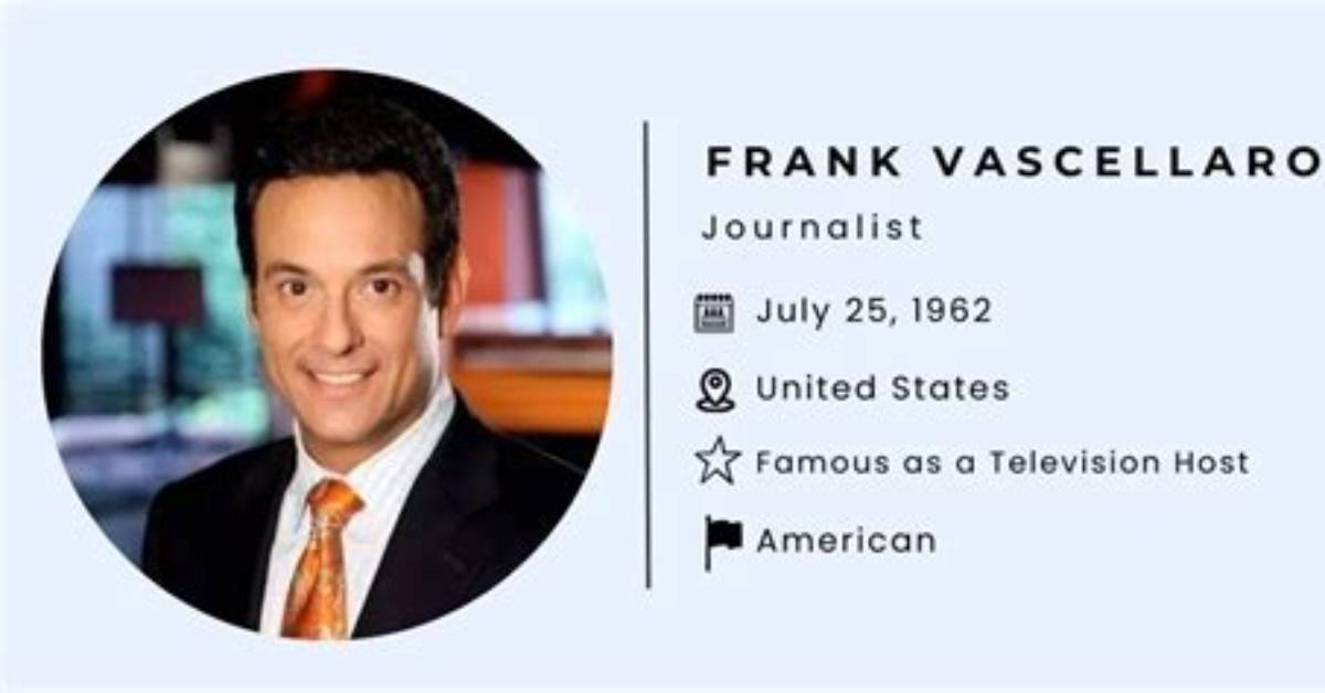 Is Frank Vascellaro Sick? Where Is Frank Vascellaro This Week?