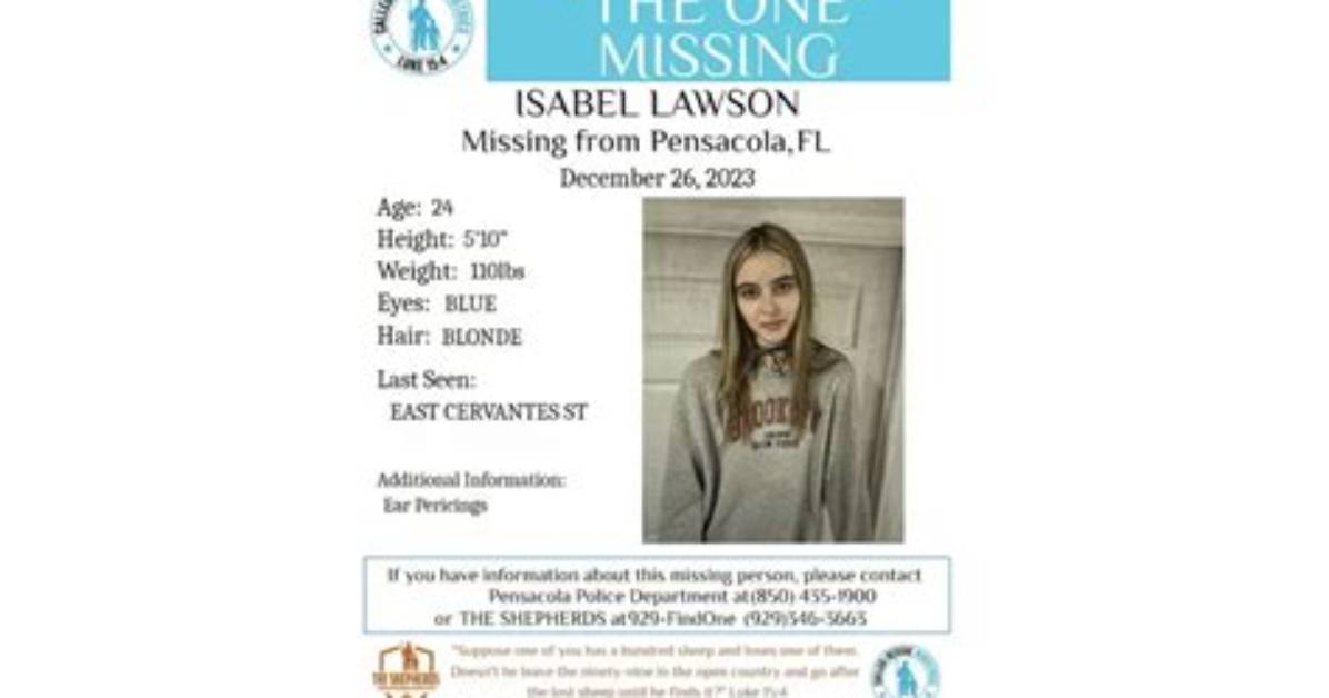 Isabel Lawson Missing Update, What Happened to Isabel Lawson? Where Was Isabel Lawson Found?