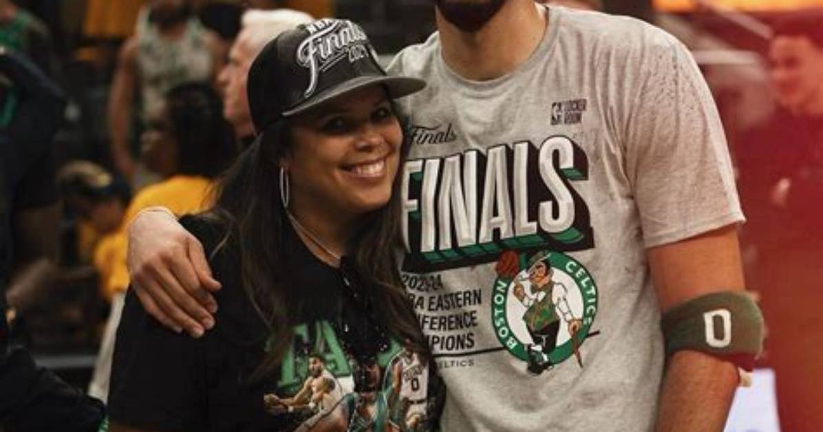 Jayson Tatum and Brandy Cole