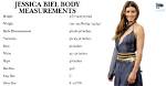 Jessica Biel's Body Measurements Revealed