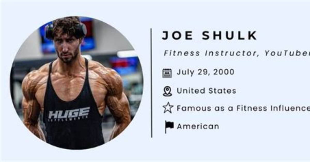 Joe Shulk Height, Weight, Net Worth, Age, Birthday, Wikipedia, Who, Nationality, Biography