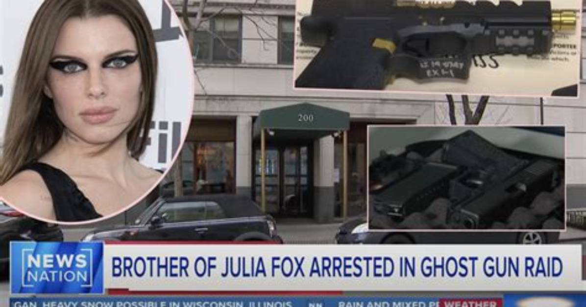 Julia Fox’s Dad, Brother Arrested as Ghost Guns and Drug-Manufacturing Materials Seized from Manhattan Apartment