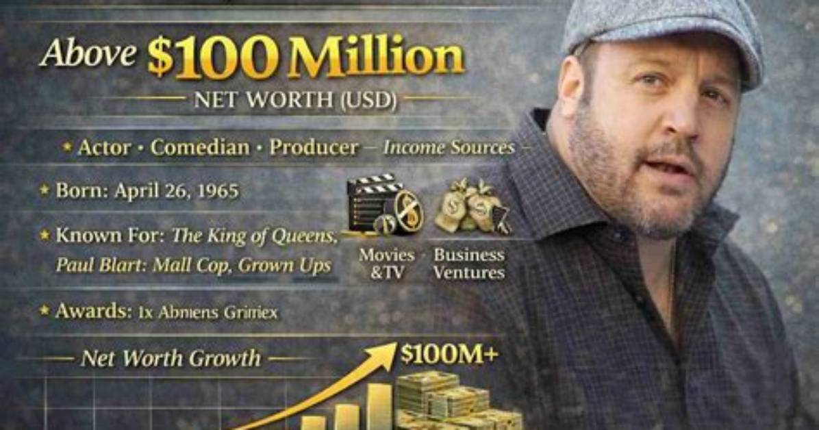 Kevin James' Net Worth Revealed