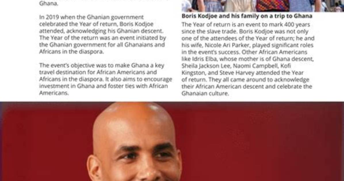 Kodjoe Boris: the Man Behind the Charisma