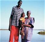 Manute Bol Is Married to Wife: Ajok Geng Wol. Kids: Madut, Bol, Chris, Ayak.