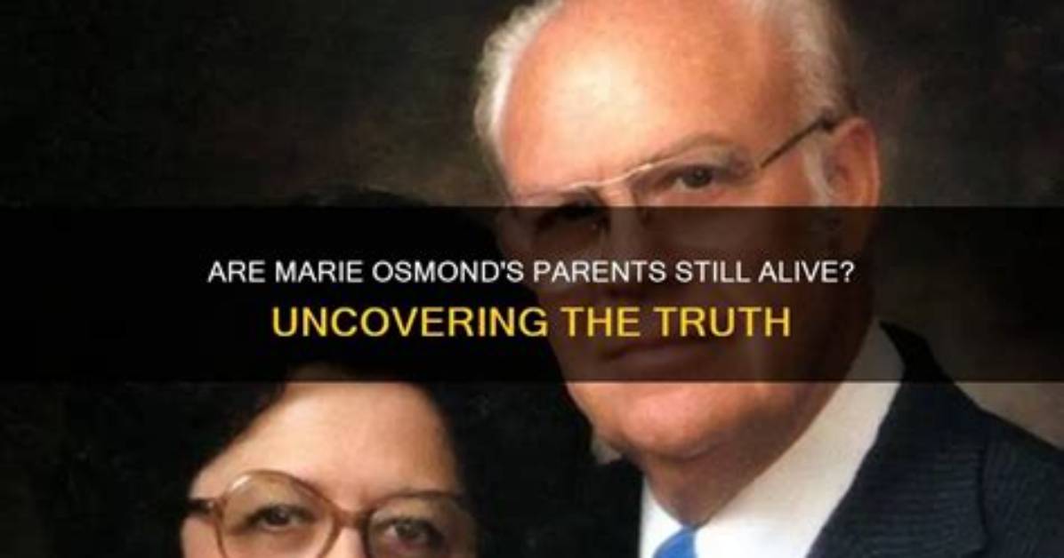 Marie Osmond Relationships: Uncovering Hidden Truths