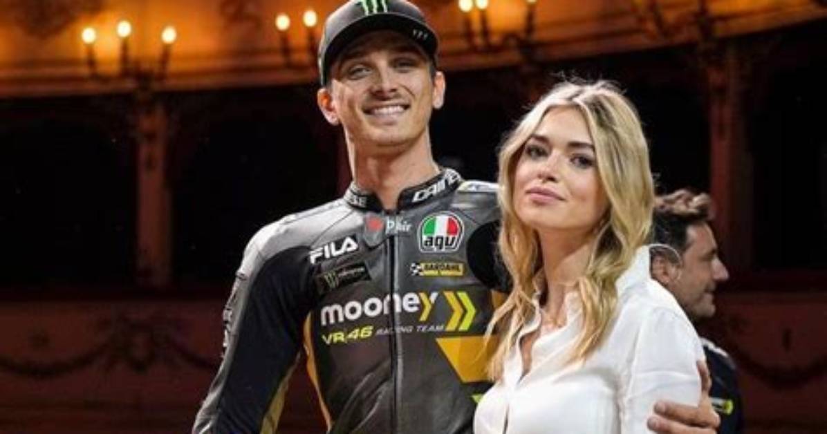 Marta Vincenzi and Luca Marini in Motorcycle Racing