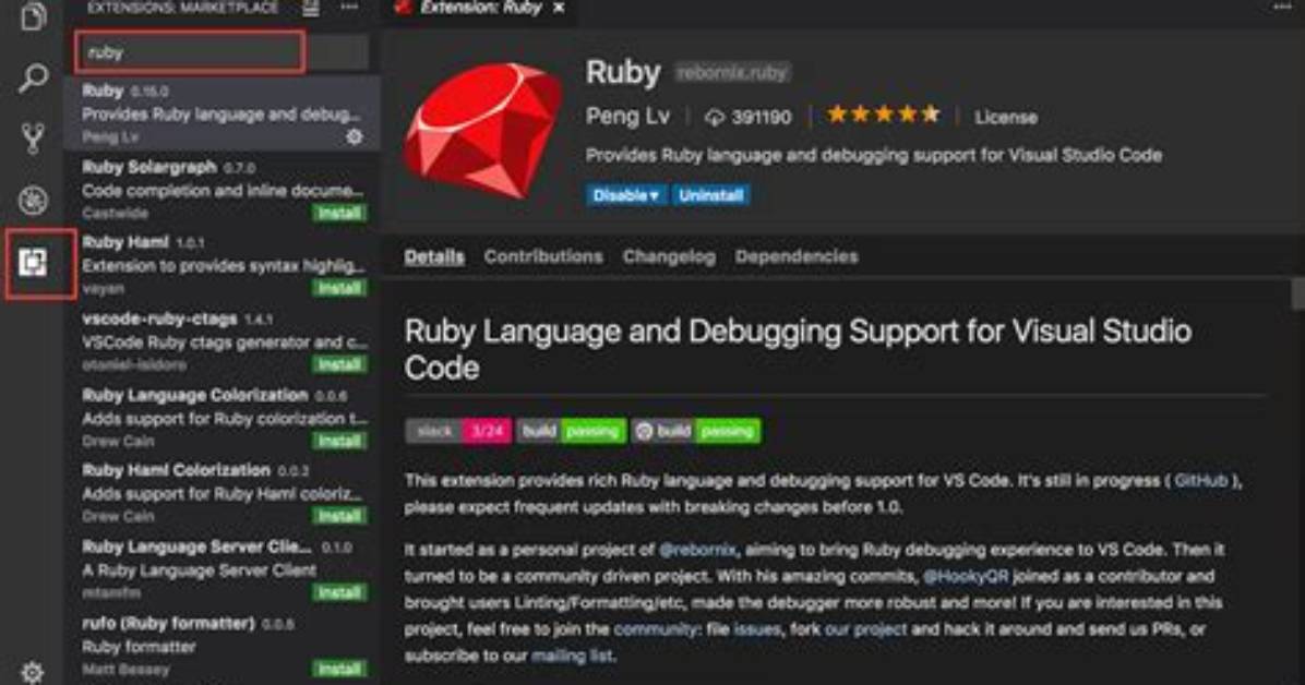 Master Ruby Development in Visual Studio Code: the Ultimate Guide