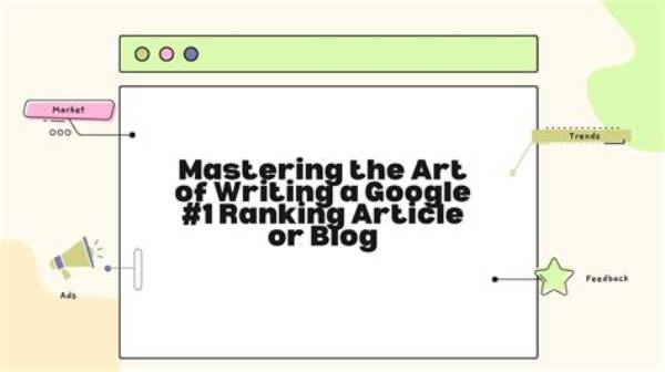 Mastering the Art of Google Ranking: a Comprehensive Guide