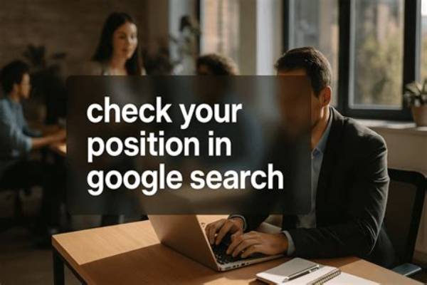 Mastering Your Google Search Engine Position: a Comprehensive Guide