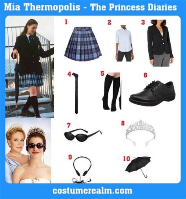 Mia Thermopolis Costume: Embrace Your Inner Princess