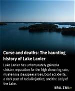 Mysterious Deaths and Disappearances on Lake Lanier