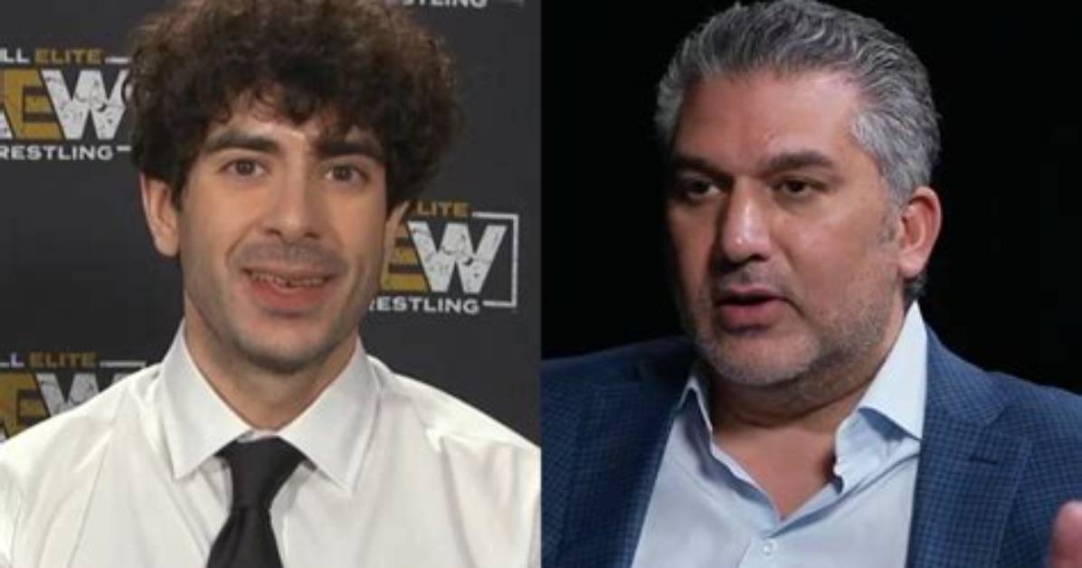 Nick Khan and Tony Khan in Aew