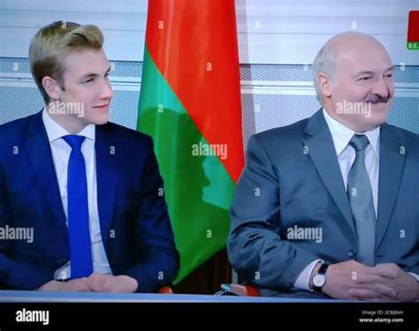 Nikolai Lukashenko's Impressive Physical Stature: Unveiling the Height of the First Son