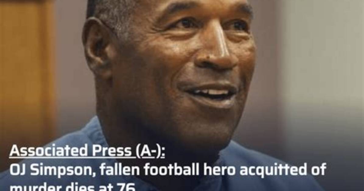Oj Simpson: the Controversial Life of a Sports Legend