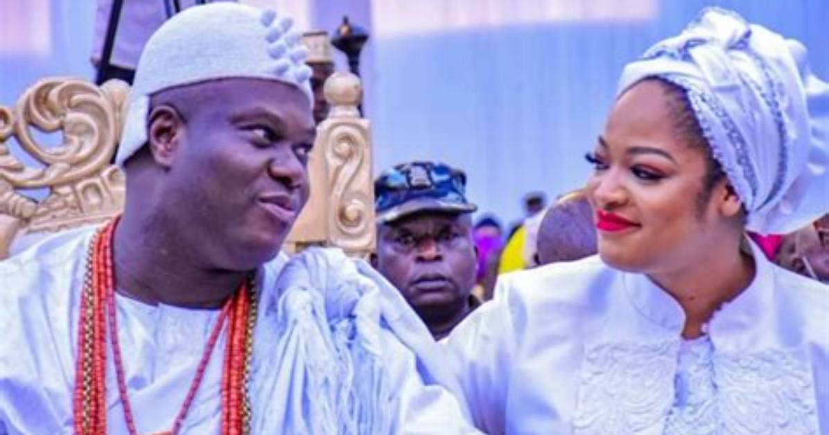 Ooni of Ife’s Estarnged Wife, Naomi Hints on Domestic Abuse in Her Marriage, Sister Reacts