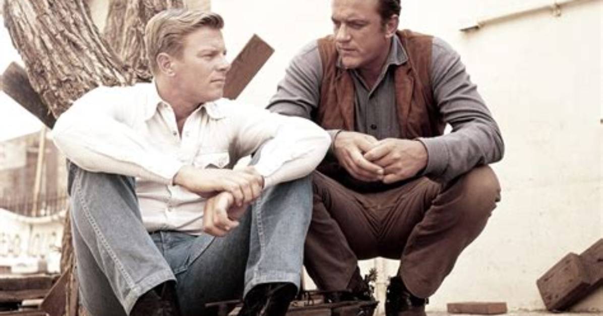 Peter Graves and James Arness in Hollywood History