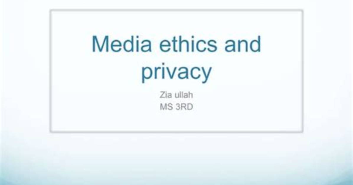 Privacy, Consent, and Media Ethics in the "Lewd Laundry" Case