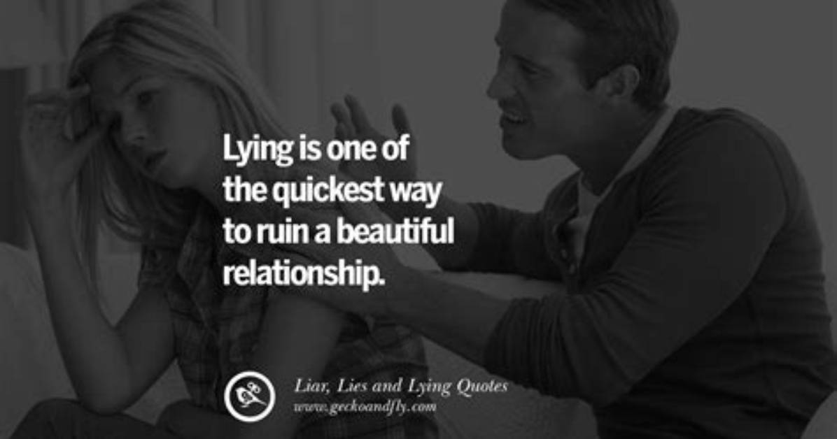 Quotes on Lying in Relationships