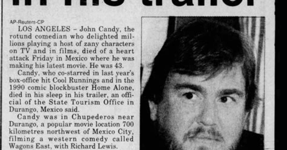 Remembering John Candy: the Tragic Death of a Comedy Legend