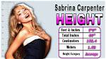 Sabrina Carpenter's Height: a Closer Look at the Star