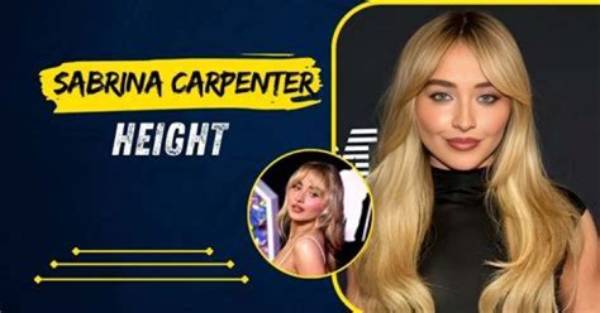 Sabrina Carpenter's Height: the Rising Star's Dimensions and More