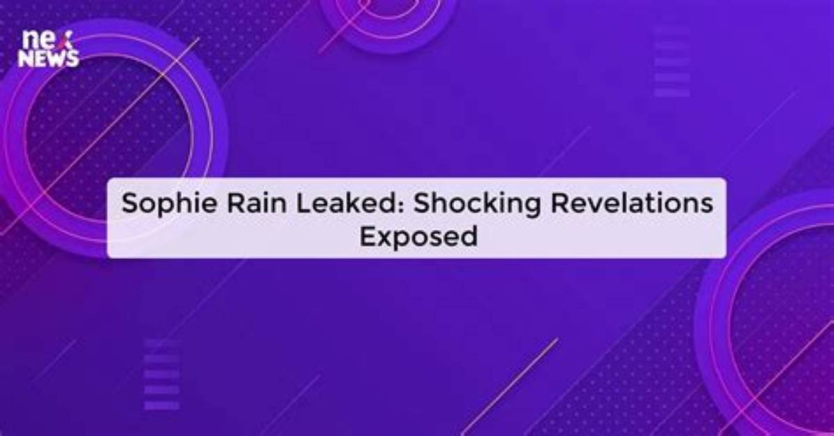 Scandalous Revelation: Spohie Rain Leaked Video Surfaces Online
