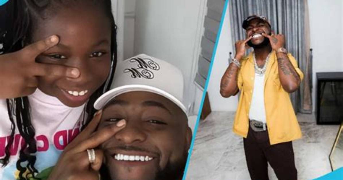 Singer Davido’s Daughter, Imade, Enjoys Halloween with Her Friends in America