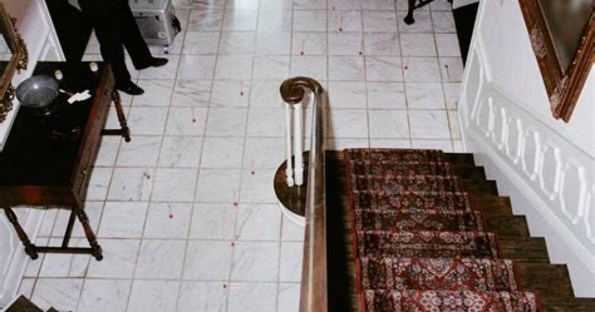 Staircase Crime Scene Photos Reveal Hidden Truths