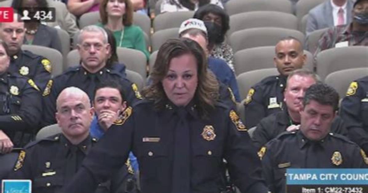 Tampa Police Chief Resigns After Flashing Her Badge During Golf Cart Traffic Stop: ‘Just Let Us Go’