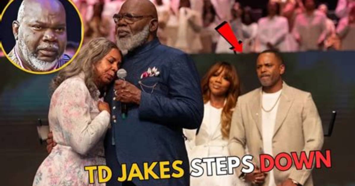 Td Jakes' Shocking Revelation: Stepping Down as a Minister