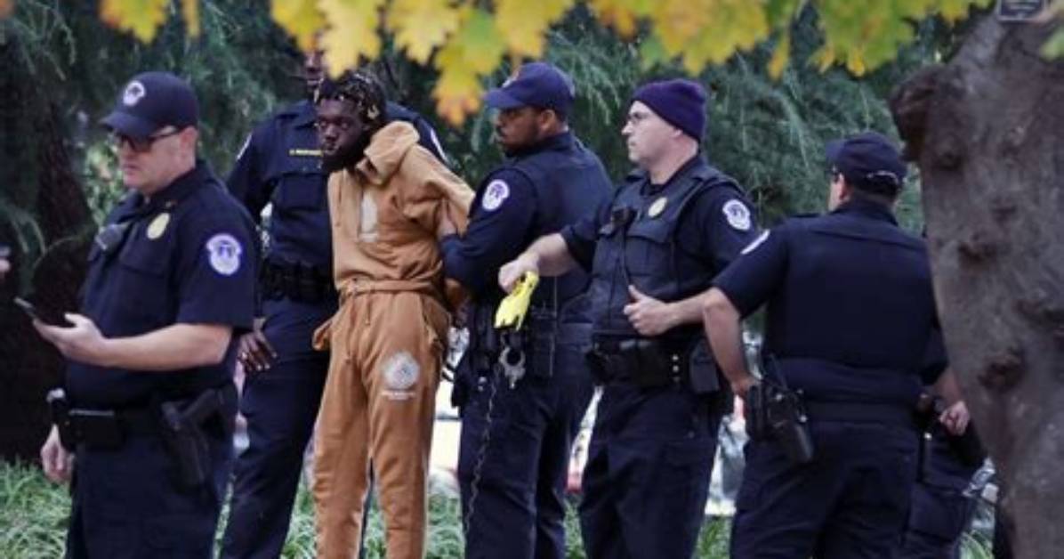 The Curious Case of "Guy Arrested for Laughing"