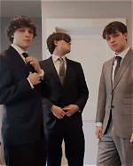 **The Dapper Look: Sturniolo Triplets in Suits**