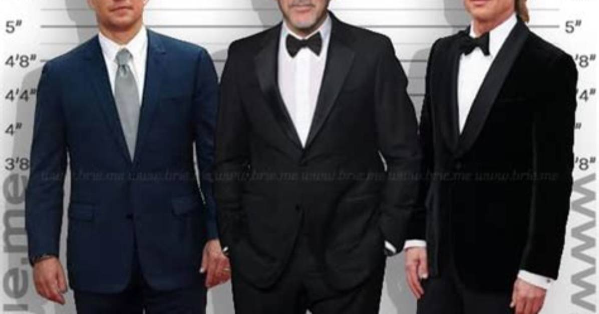 The Height of George Clooney Revealed