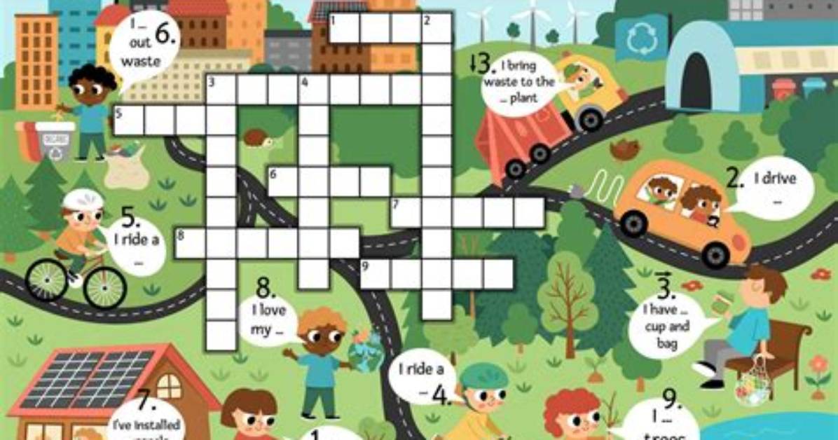 The Ultimate Greenest Crossword: Eco-Friendly Fun