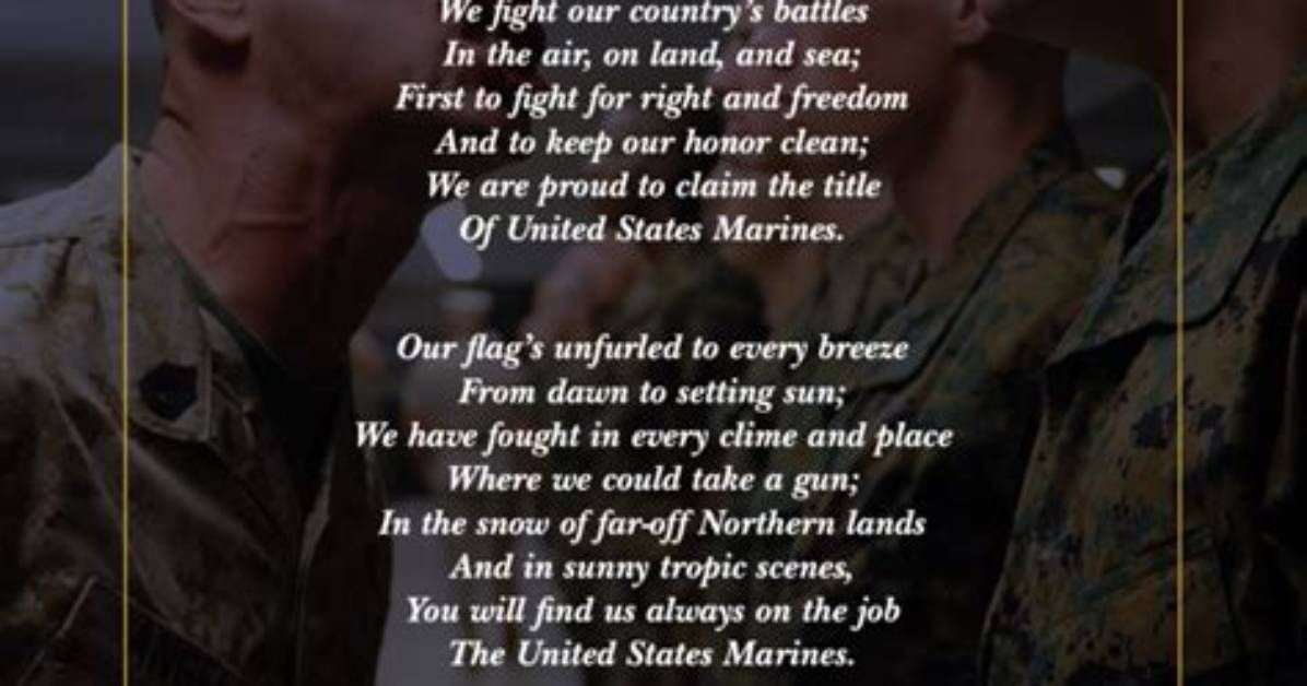 The Unbreakable Spirit: the Marine Corps Hymn