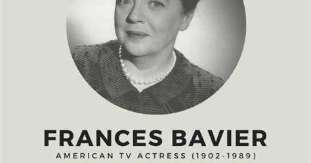 The Undisclosed Cause Behind Francis Bavier's Untimely Demise