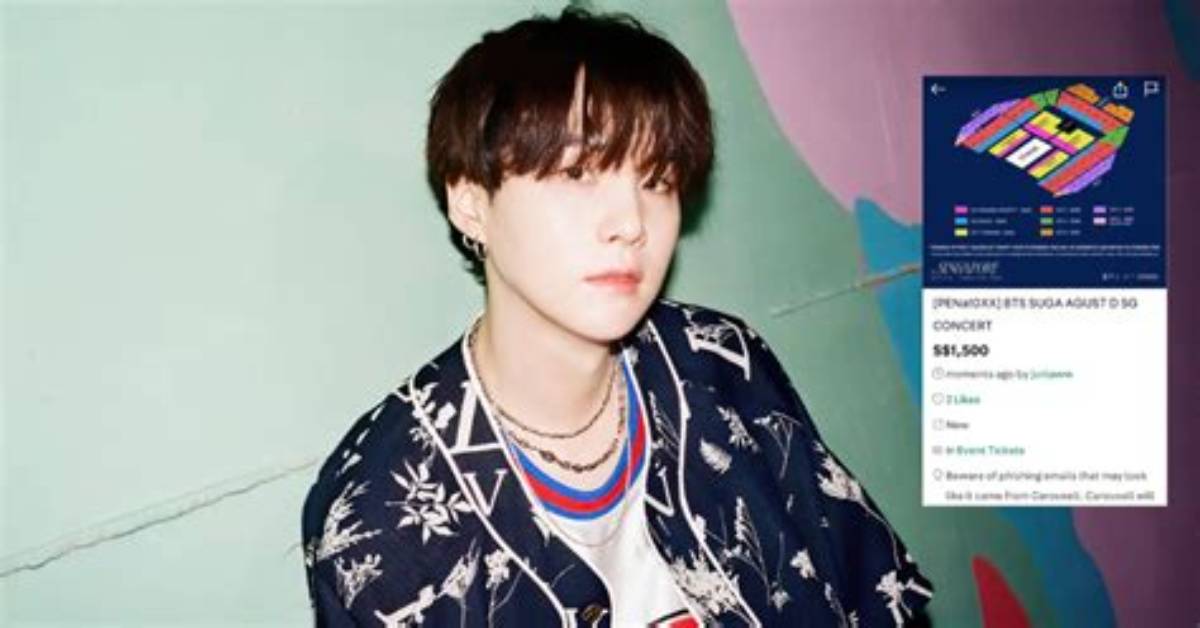Ticketmaster Faces Heat for Bts’ Suga Presale Access Code, Outrageous Ticket Prices