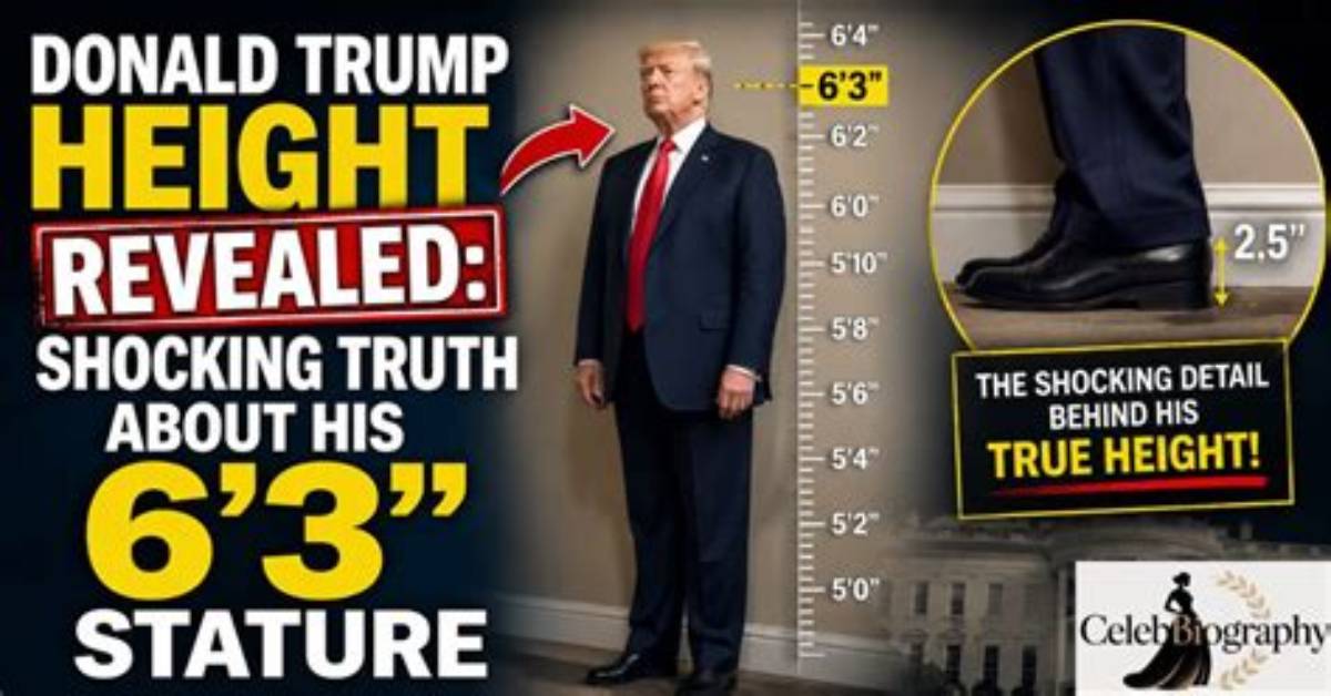 Trump's Stature: Uncovering the Truth About His Height