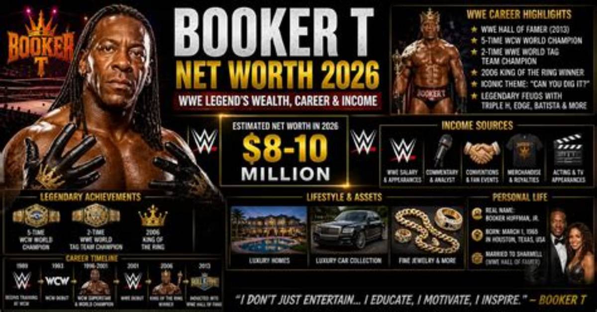 Uncover the Net Worth of Booker T: a Comprehensive Analysis