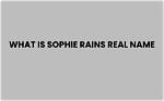 Uncover the Truth: Leaked Videos of Sophie Rain [Full Collection & Exclusive Updates]