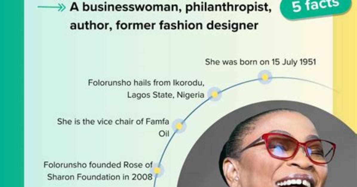 Uncover the Untold Story Behind Folorunsho Alakija's Husband