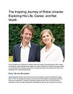 Uncovering the Private World of Robbie Uniacke and Rosamund Pike