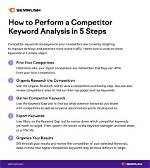 Uncovering the Secrets: Check Competitor Keyword Strategies