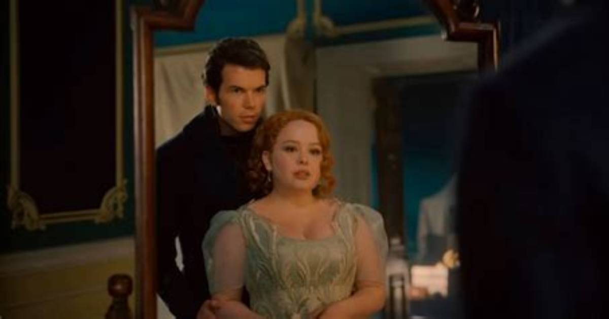 Unforgettable "Bridgerton": Colin and Penelope's Mirror Moment