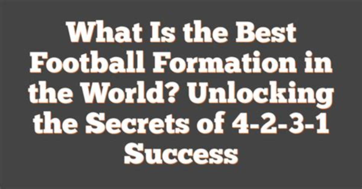 Unlocking the Secrets of Football Success