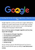 Unlocking the Secrets of Seo with Google Rank Tool